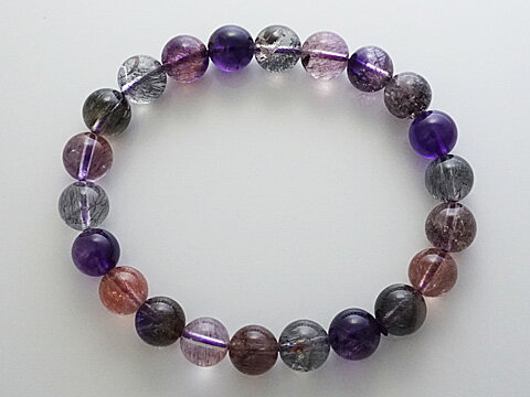 【高品質】【スーパーセブン】 ブレスレット 8.5-9mm