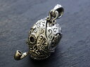【good vibrations】【カラベラ/メキシカンスカル/隻眼のパイレーツ】 Silver925/Brass ペンダントトップ