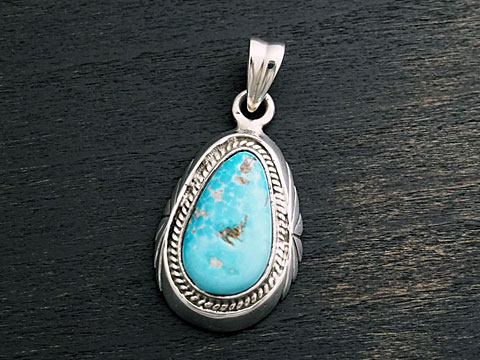 【ターコイズマウンテン/ターコイズ】 Silver925 ペンダントトップ