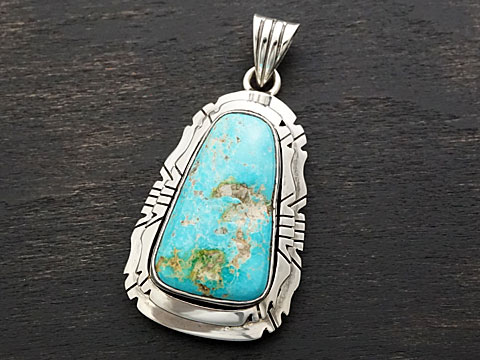 乐天商城 - 【ターコイズマウンテン/ターコイズ】 Silver925 ペンダントトップ