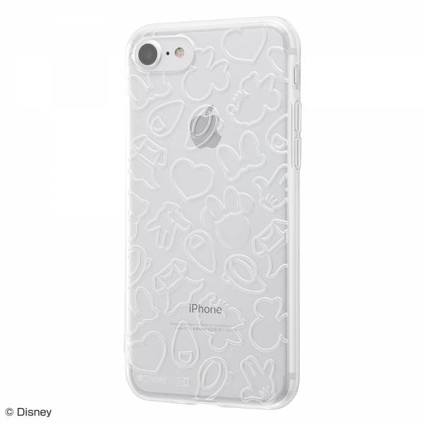 ディズニー iPhone SE（第2世代/第3世代）/8/7 TPU ケース カバー キラキラ/ミニー...