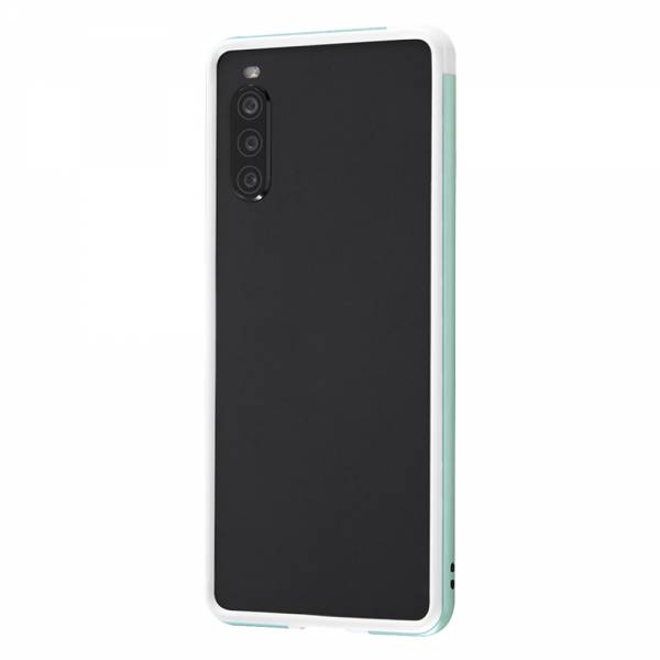 Rakuten - Xperia 10 II バンパー ケース カバー アルミバンパー/ミント RT-XP10ABB/M