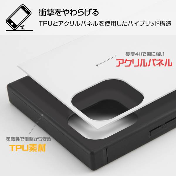 ディズニー iPhone 11 Pro ハイブリッド ケース カバー ツイステッドワンダーランド/耐衝撃ハイブリッドケース KAKU/『ツイステッドワンダーランド/オクタヴィネル寮』 IQ-DP23K3TB/DG017