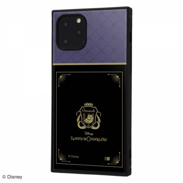ディズニー iPhone 11 Pro ハイブリッド ケース カバー ツイステッドワンダーランド/耐衝撃ハイブリッドケース KAKU/『ツイステッドワンダーランド/オクタヴィネル寮』 IQ-DP23K3TB/DG017