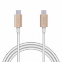 エレコム elecom USBケーブル 1m Type-Cオス - オス 断線しにくい耐久性 PD対応 ゴールド(2)
