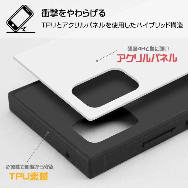 GalaxyA51 ケース Galaxy A51 5G カバー『ディズニー キャラクター』 ハイブリッド ケース KAKU 耐衝撃 [ ストラップ ホール 付き ] スクエア 軽量 『101匹わんちゃん/Famous scene』