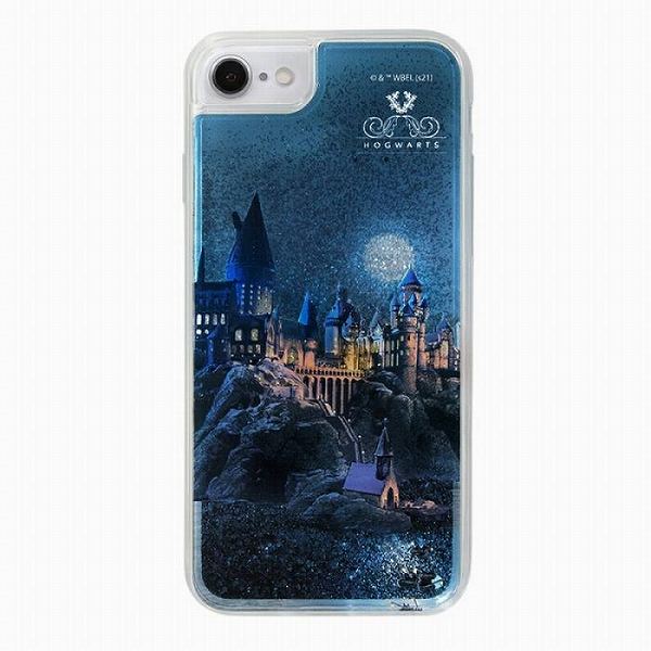 iPhone SE(第2世代/第3世代) / 8 / 7 / 6s / 6 / 『ハリー・ポッター』/ラメ グリッターケース/ホグワーツ魔法魔術学校