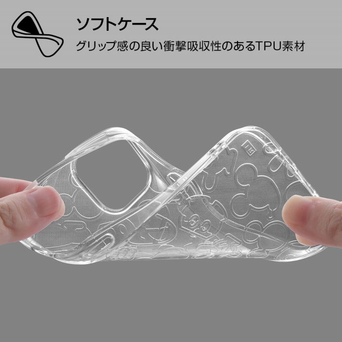 iPhone13 Pro Max 『ディズニーキャラクター』/TPUソフトケース キラキラ/ミッキー...