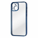 iPhone13 mini Perfect Fit メタリックケース/ブルー