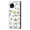 AQUOS sense6s / AQUOS sense6 /『ディズニー・ピクサーキャラクター』/耐衝撃ハイブリッドケース KAKU/『トイ・ストーリー/総柄』
