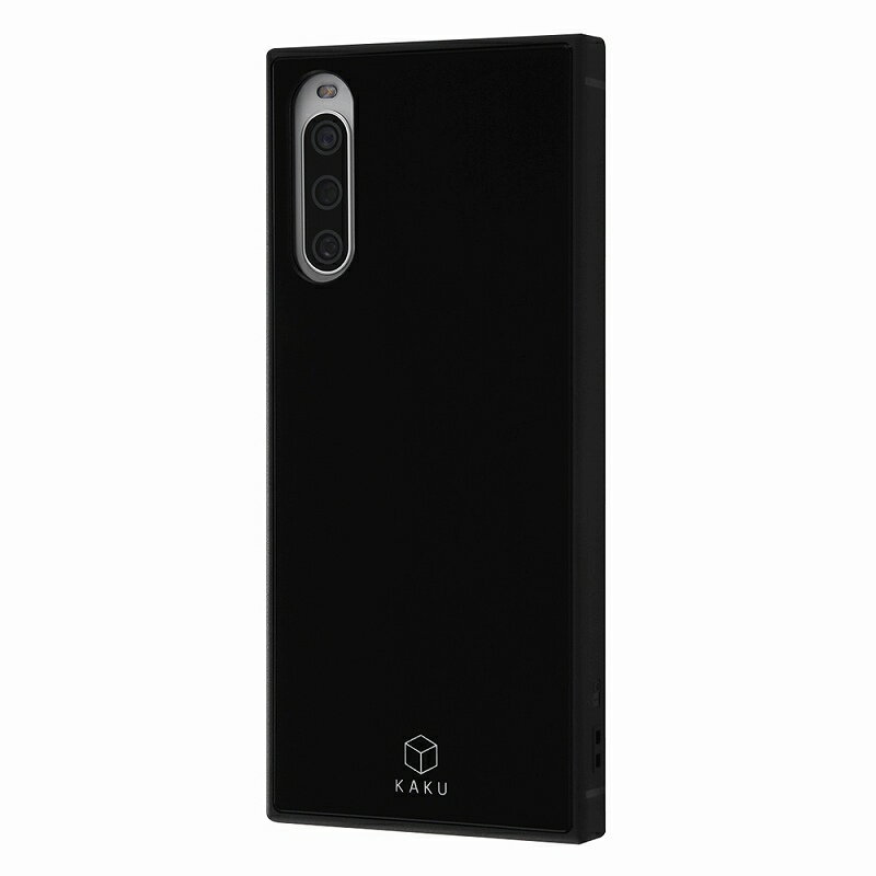Rakuten - Xperia 10 IV 耐衝撃ハイブリッドケース KAKU/ブラック