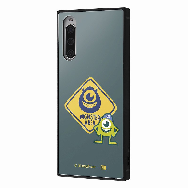 Xperia 10IV/『ディズニー・ピクサーキャラクター』/耐衝撃ハイブリッドケース KAKU/マイク_モンスターエリア/サリーとブー_後ろ姿/エイリアン_3人組/ウッディ_横顔/バズ・ライトイヤー_横顔