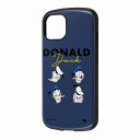 iPhone 14/iPhone 13『ディズニーキャラクター』/耐衝撃ケース MiA/ドナルドダック_フェイス(2)