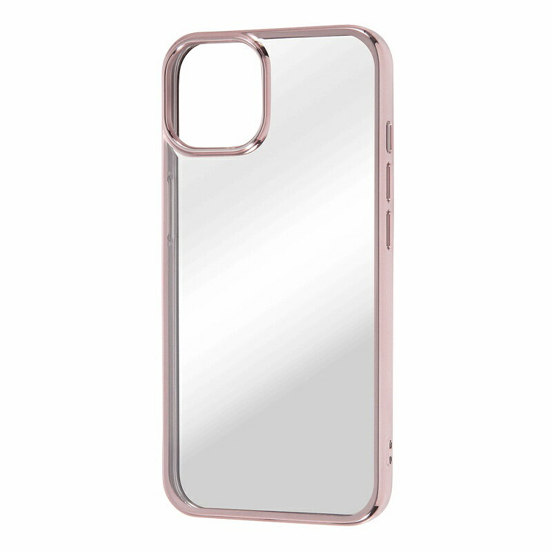 Rakuten - iPhone 14/iPhone 13 TPUソフトケース META Frame/ブルー/ブラック/ラベンダー/オリーブ/ピンクゴールド/ピンク/レッド/シルバー