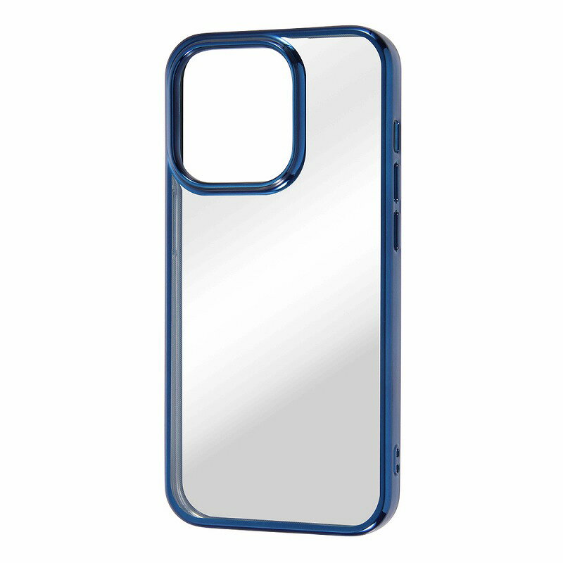 Rakuten - iPhone 14 Pro TPUソフトケース META Frame/ブルー/ブラック/ラベンダー/オリーブ/ピンクゴールド/ピンク/レッド/シルバー
