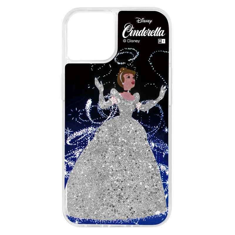 Rakuten - iPhone 14/ 13 『ディズニーキャラクター』/ラメ グリッターケース/シンデレラ/sparkjoy