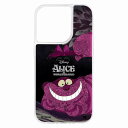 iPhone 14 Pro / 『ディズニーキャラクター』/ラメ グリッターケース / 『ふしぎの国のアリス/Sit』_01/アラジンとジャスミン/リトル・マーメイド/spark joy/ステンドグラス/シンデレラ/sparkjoy/バルー
