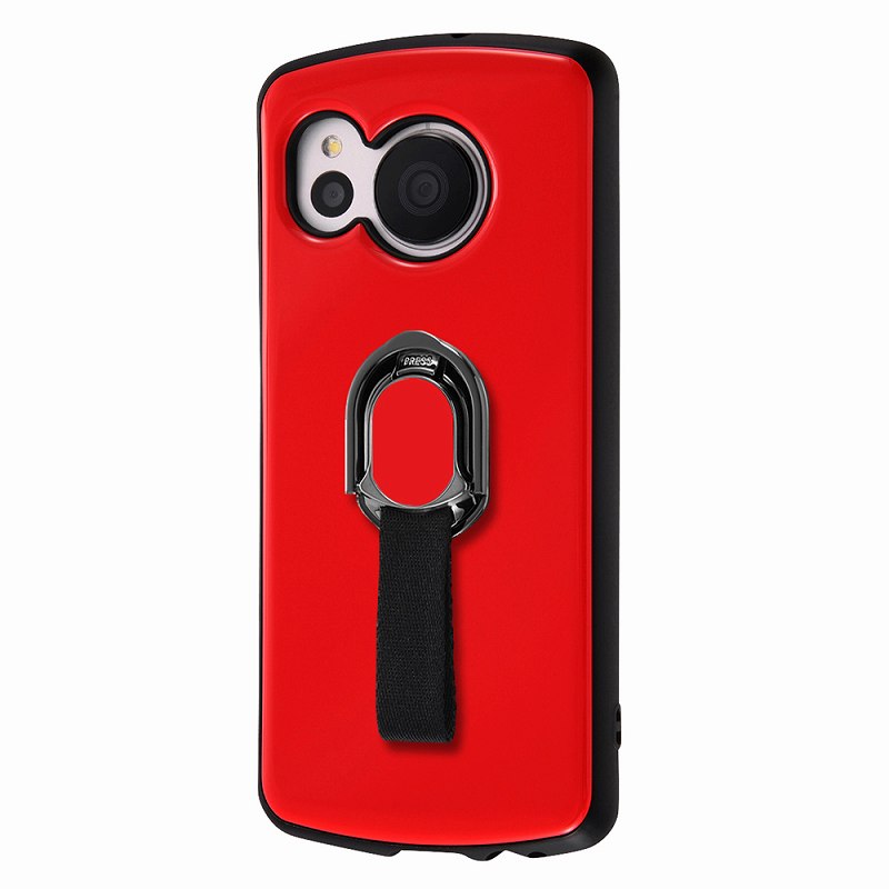 Rakuten - AQUOS sense7 耐衝撃ケース ProCa + TailRing/レッド