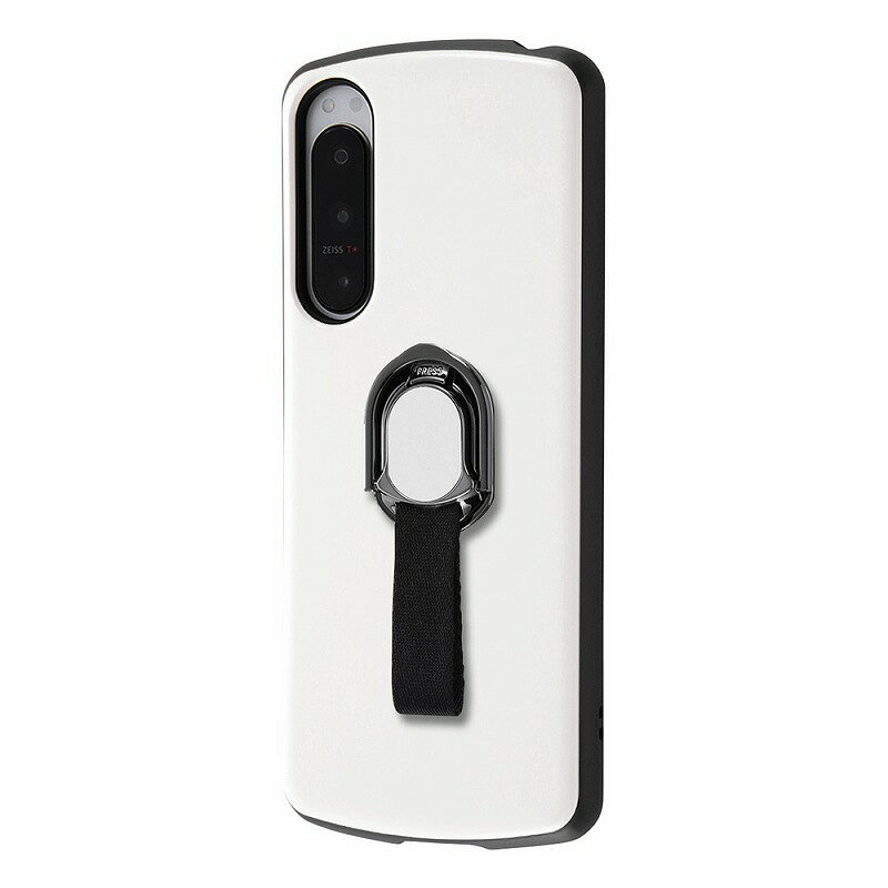 Rakuten - Xperia 5 IV 耐衝撃ケース ProCa + TailRing/ホワイト