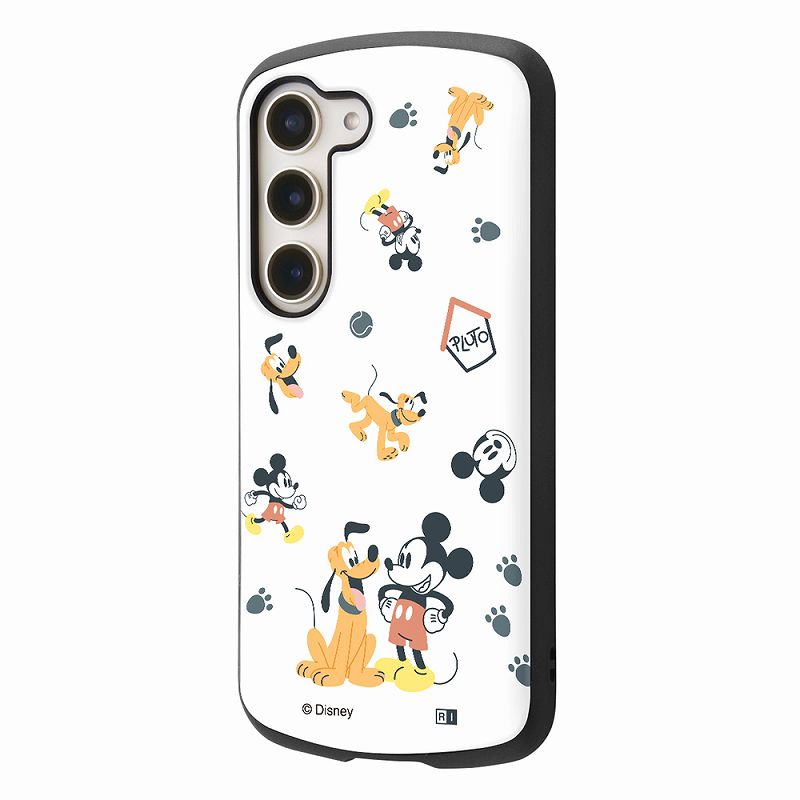 Rakuten - Galaxy S23 『ディズニーキャラクター』/耐衝撃ケース MiA/ミッキーマウスとプルート