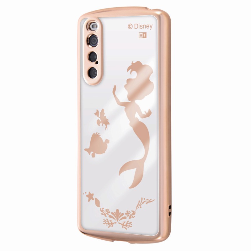 Rakuten - Xperia 10 V 『ディズニーキャラクター』/耐衝撃 TPUソフトケース METAMORU/アリエル_メタリック