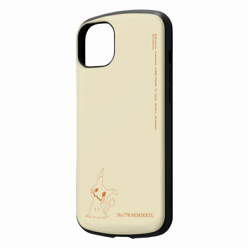 Rakuten - iPhone 15 Plus ポケットモンスター / 耐衝撃ケース MiA/ミミッキュ_ベージュ