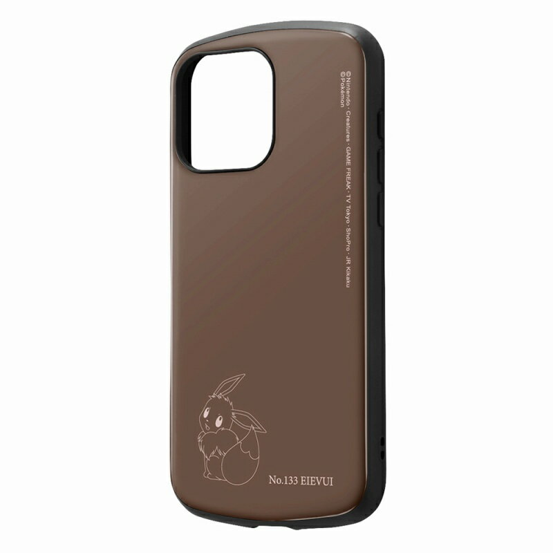 Rakuten - iPhone 15 Pro Max ポケットモンスター / 耐衝撃ケース MiA/イーブイ_ココアブラウン