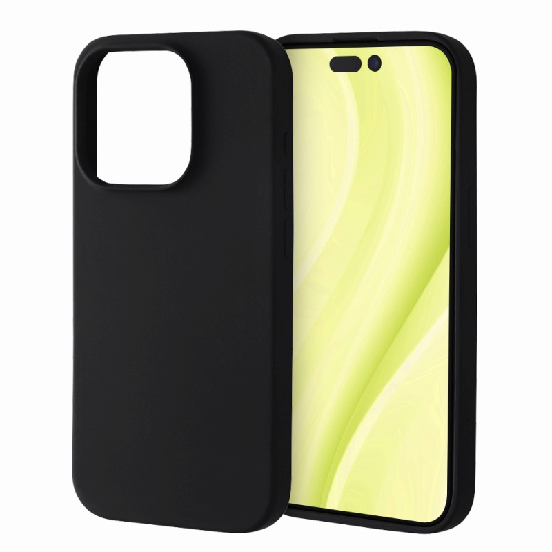 Rakuten - iPhone 15 Pro ハイブリッドシリコンケース/ブラック