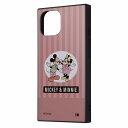 iPhone 15 / 14 / 13 / ディズニー / ハイブリッドケース KAKU / ミッキー&ミニー_80年代