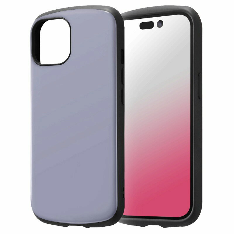 Rakuten - iPhone 15 耐衝撃ケース MiA/ラベンダー