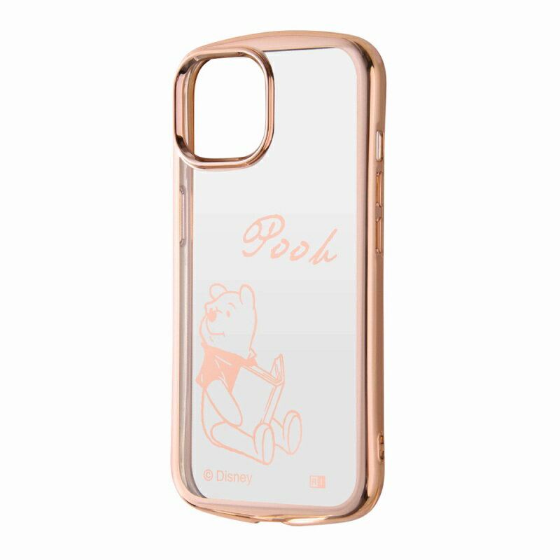 Rakuten - iPhone 15 / 14 / 13 ディズニー / TPUソフトケース METAMORU/くまのプーさん_メタリック
