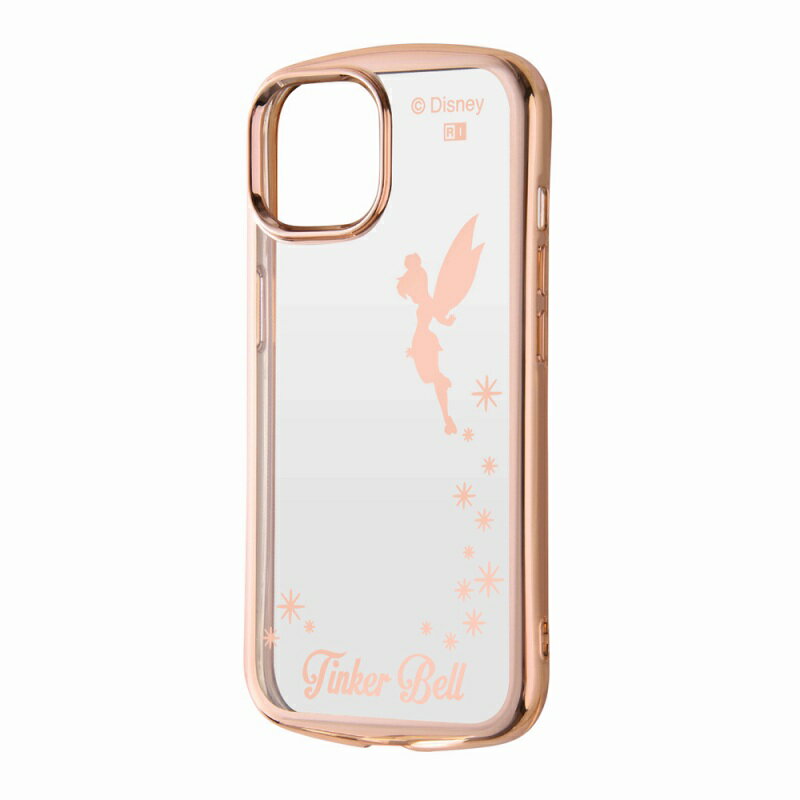 Rakuten - iPhone 15 / 14 / 13 ディズニー / TPUソフトケース METAMORU/ティンカー・ベル_メタリック