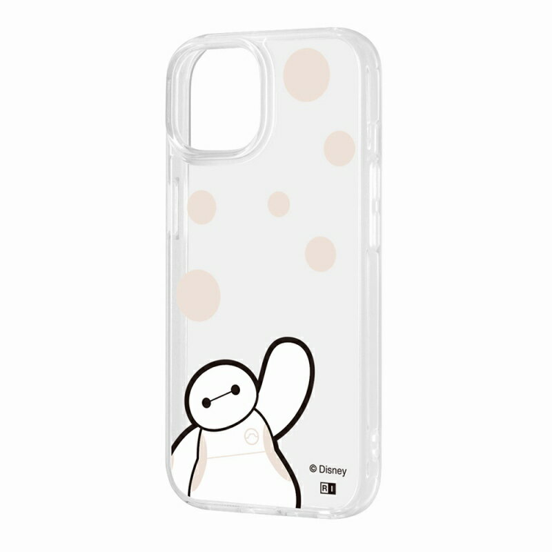 iPhone 15 디즈니/하이브리드 케이스 Clear Pop/베이맥스/칩&데일/스티치