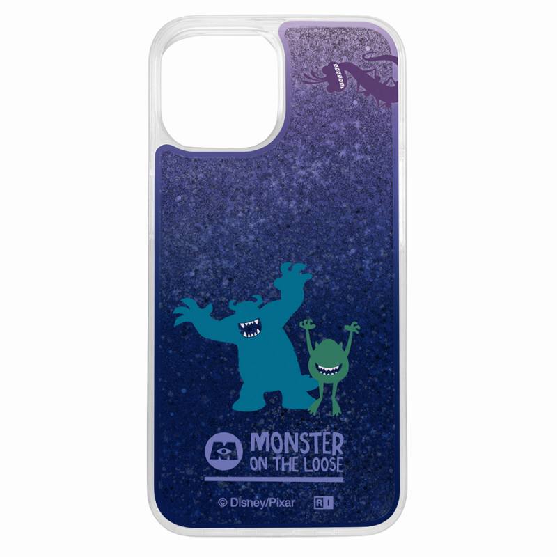 Rakuten - iPhone 15 / 14 / 13 ディズニー ピクサー / ラメ グリッターケース/モンスターズ・インク_モンスターズ