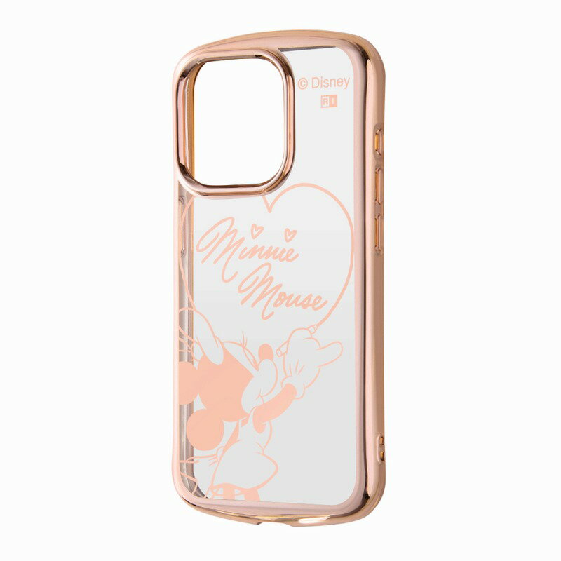 Rakuten - iPhone 15 Pro ディズニー / TPUソフトケース METAMORU/ミニーマウスサイン_メタリック