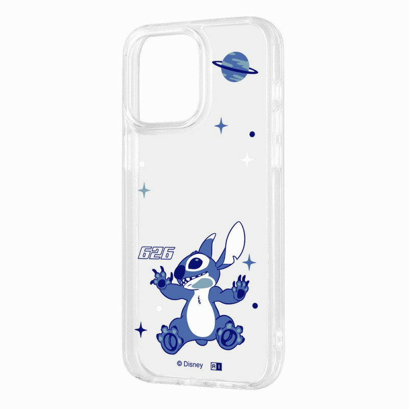 Rakuten - iPhone 15 Pro Max ディズニー / ハイブリッドケース Clear Pop/スティッチ