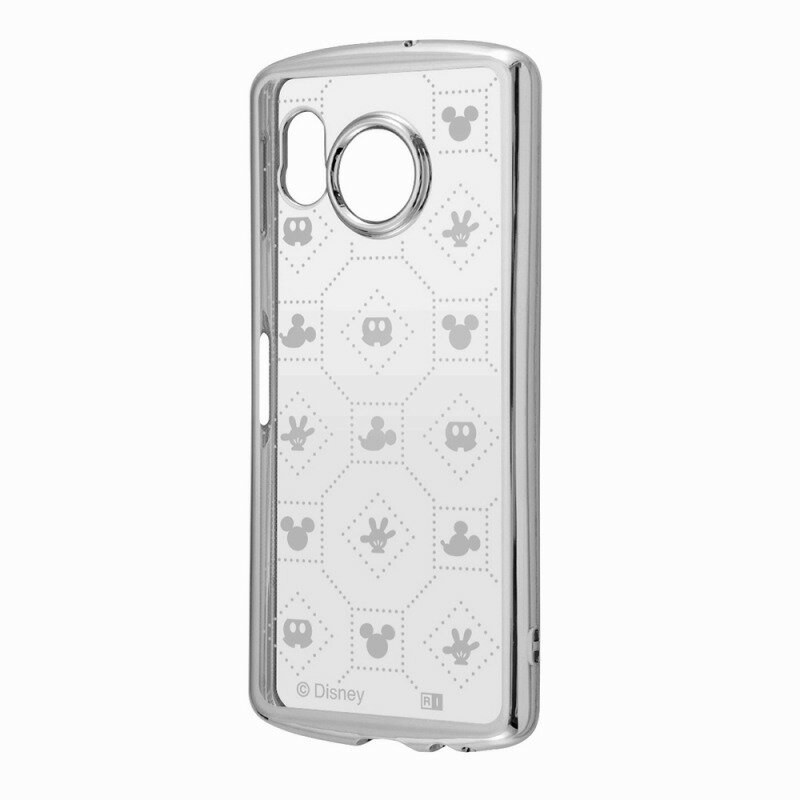 Rakuten - AQUOS sense8 ディズニー / TPUソフトケース METAMORU/ミッキーマウス総柄_メタリック2