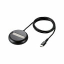 エレコム elecom マグネットQi2規格対応ワイヤレス充電器/15W/2way/卓上/ブラック