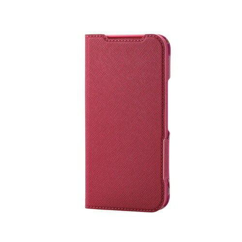 Rakuten - エレコム elecom レザーケース/手帳型/UltraSlim/Flowers/薄型/磁石付き/ディープピンク