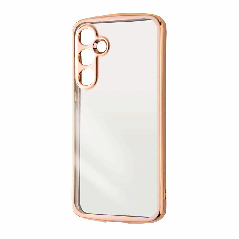 Rakuten - Galaxy A55 5G Like standard 耐衝撃 精密設計 TPUソフトケース METAMORU/ピンクゴールド