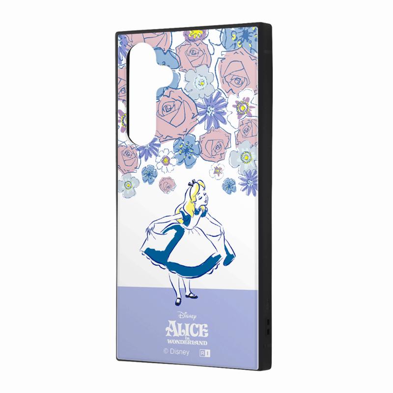 Rakuten - Galaxy A55 5G / ディズニー / ハイブリッドケース KAKU / アリス_フラワー