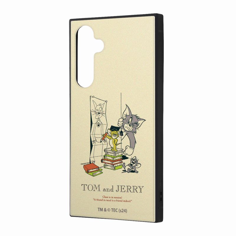 Galaxy A55 5G/トムとジェリー/ハイブリッドケース KAKU/授業/おかしなトム2/おかしなジェリー2/ジェリーとタフィー_チーズ
