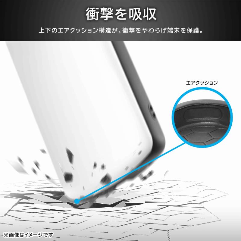 Xperia 1 VI Like standard 耐衝撃ケース ProCa/ブラック 3