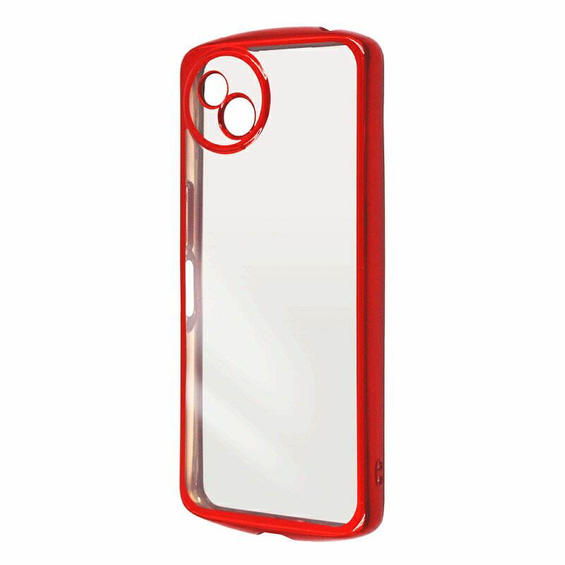 Rakuten - AQUOS wish4 耐衝撃 精密設計 TPUソフトケース METAMORU plus/レッド