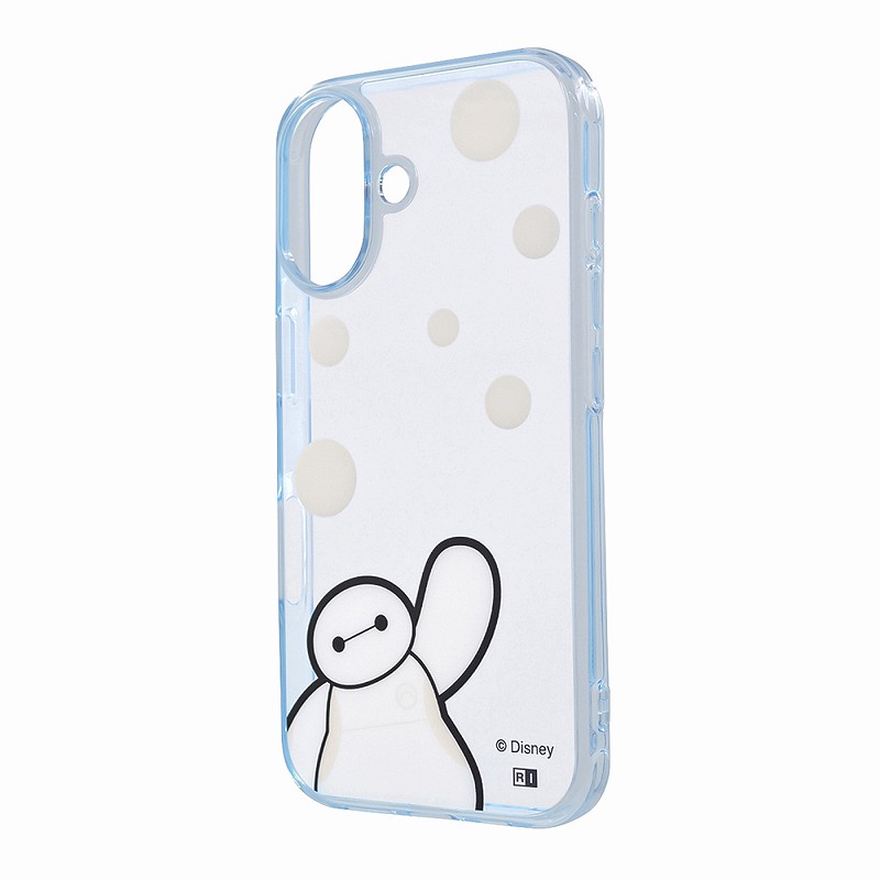 iPhone 16 ディズニー / 衝撃吸収 バンパー ハイブリッドケース / ベイマックス