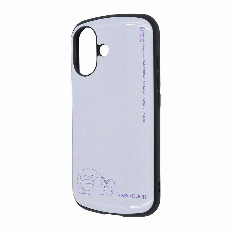 Rakuten - iPhone 16 ポケットモンスター / 超! 保護ケース MiA 衝撃吸収 バンパー ハイブリッドケース / ドオー