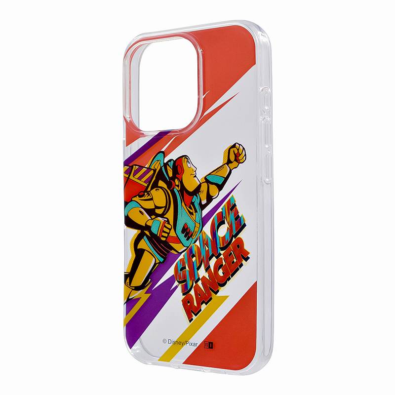 Rakuten - iPhone 16 Pro ディズニー ピクサー / ぴかてる 衝撃吸収 バンパー TPUソフトケース / バズ_スペース・レンジャー