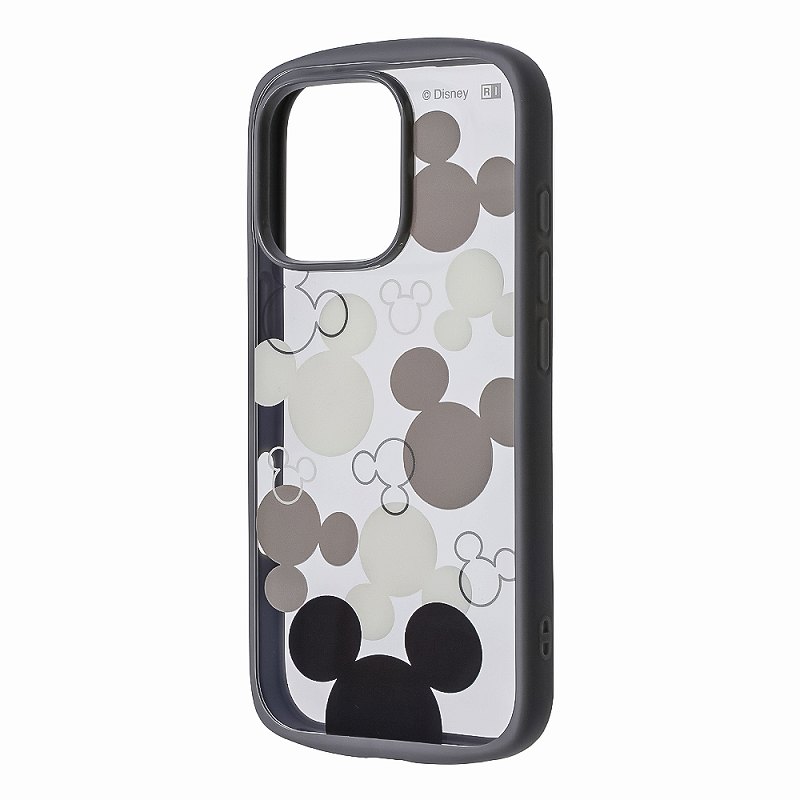 Rakuten - iPhone 16 Pro ディズニー / Puffull 衝撃吸収 バンパー ハイブリッドケース
