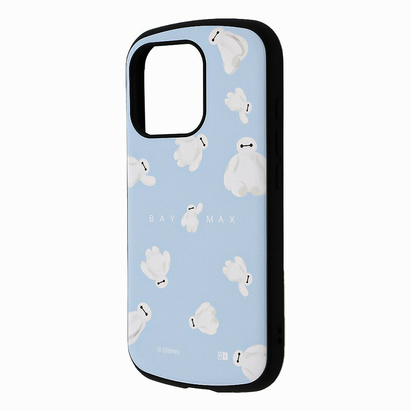 Rakuten - iPhone 16 Pro ディズニー / 超! 保護ケース MiA 衝撃吸収 バンパー ハイブリッドケース / ベイマックス_ふわふわ