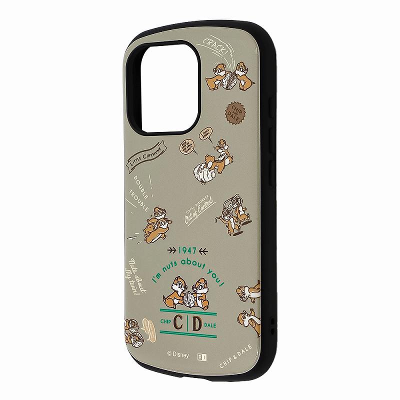 Rakuten - iPhone 16 Pro ディズニー / 超! 保護ケース MiA 衝撃吸収 バンパー ハイブリッドケース / チップ＆デール_ベストフレンズ